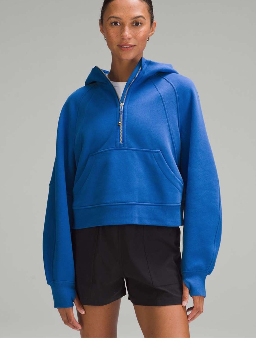 Lululemon Scuba Oversized Half-Zip
Hoodie - Blazer Blue XS/S
